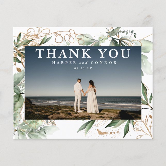 Flyer Dourado orçamento Foto moderna de Eucalyptus Obrig (Frente)