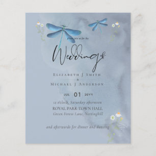 Flyer Dragão de BAIXO PREÇO Mosca Azul Dusty Casamento