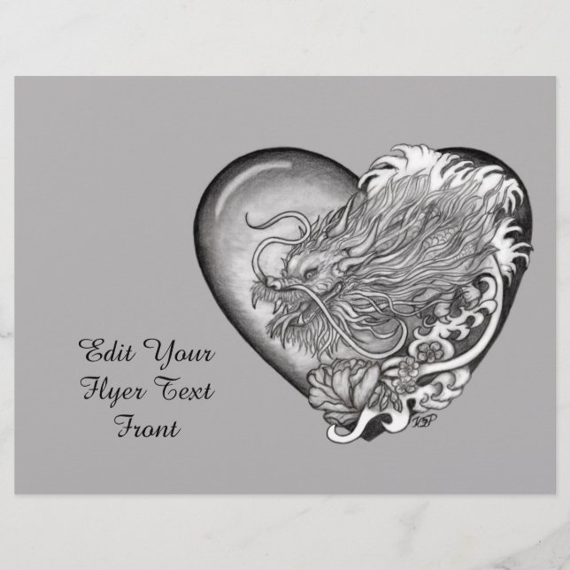 Flyer Dragão Heart (Frente)