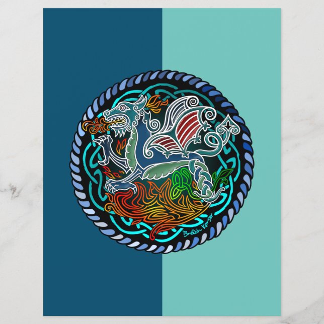 Flyer Dragon celtique (Frente)