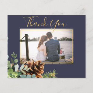 Flyer Dusty Blue Wedding Eucalyptus Greenery Orçamento