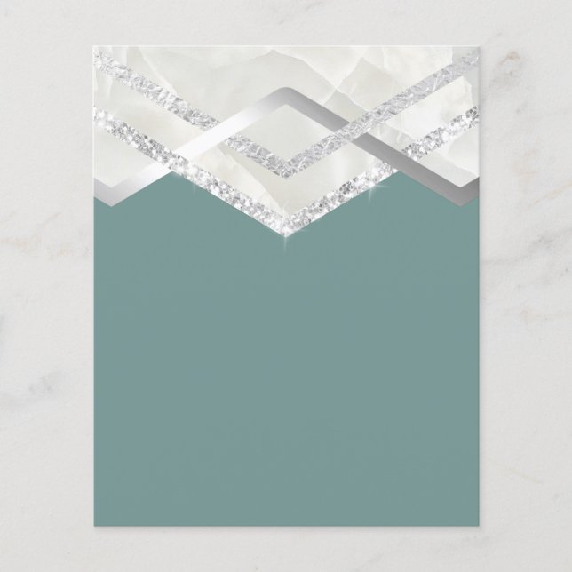 Flyer EDIFÍCIO Bonito DE NINGUÉM OU Modelo DE NEGÓCIOS (Frente)