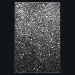 Flyer Elegant Faux Black Glitter<br><div class="desc">Elegant Faux Black Glitter</div>