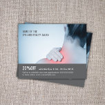 Flyer Elegante Blue Cinza Photo Massage Therapist<br><div class="desc">Panfleto elegante, modelo de design de cupons com uma foto profissional de estúdio. Ferramenta de marketing perfeita para seus clientes. Este folheto é totalmente personalizável, você pode adicionar seus detalhes pessoais a ele facilmente. Se precisar de ajuda para personalizá-lo, entre em contato conosco. Você pode combinar este produto com cartões...</div>