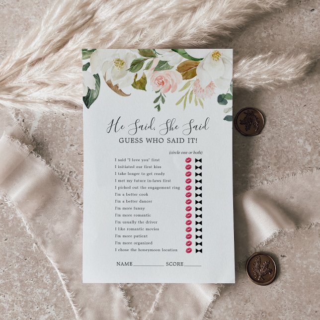 Flyer Elegante Magnolia Disse Que Disse Que Ela Disse O  (Criador carregado)