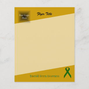 Flyer Emerald Green Standard Ribbon por Kenneth Yoncich