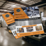 Flyer Empresa de Computadores CNC Amarelo | DOURADO<br><div class="desc">Empresas de manufatura estão sempre procurando por serviços de maquinagem CNC de alta qualidade. Apresente suas soluções de computação Precision a clientes potenciais com esse folheto totalmente personalizável. Excelente maneira de fazer publicidade em feiras comerciais e reuniões com clientes. Todo texto, logotipo e imagens são 100% personalizáveis. Por 1BizChoice (direitos...</div>