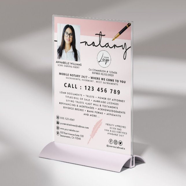 Flyer Empresa de Fotografia do Agente de Assinatura de E (Criador carregado)