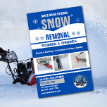 Flyer Empresa de remoção de neve<br><div class="desc">O inverno deveria ser uma época para desfrutar, não uma batalha constante contra a neve e o gelo. Informe aos clientes potenciais que você cuidará de suas necessidades de remoção de neve, com este folheto comercial personalizável. Todo texto e imagens são 100% personalizáveis. Este produto é uma forma excelente de...</div>