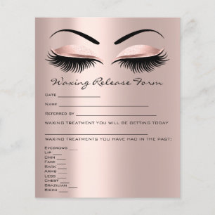 Flyer Encerando os olhos da liberação da renúncia da