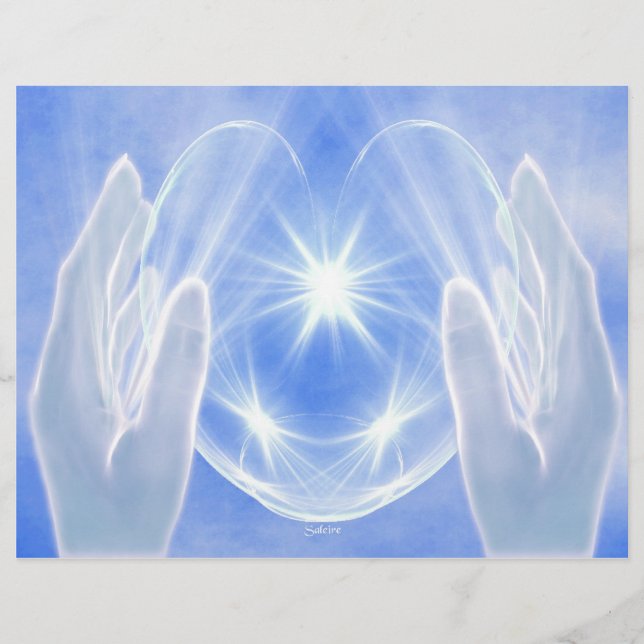 Flyer Energia de cicatrização (Frente)