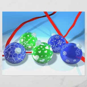 Flyer Enfeites de natal