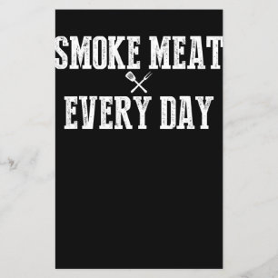 Flyer Engraçado Churrasco Fumador Acessório Pitmaster Pa