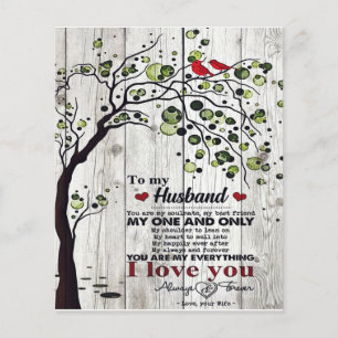 Flyer Engraçado Cita Marido   Presente Para O Homem  