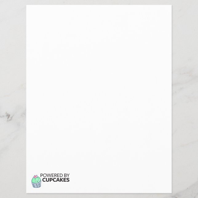 Flyer Equipado com Cupcakes (Frente)