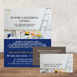 Flyer Equipamento de pintura, pintor e decorador<br><div class="desc">Equipamento de pintura,  Painter & Decorator Advertising Flyer pela Loja de Cartão de visita.</div>