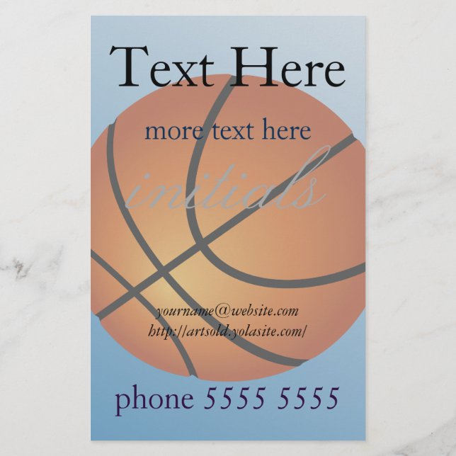 Flyer Especial Super Orçamento de Basquete (Verso)