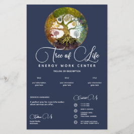 Flyer Estações | Árvore da Vida