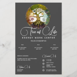 Flyer Estações | Árvore da Vida