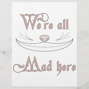 Flyer Estamos todos loucos aqui