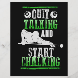 Flyer Estilo de Billard