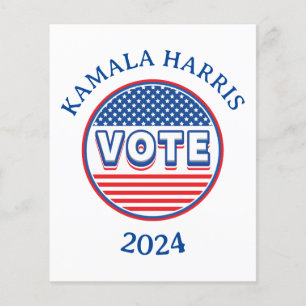 Flyer Estrelas e Stripes Votam EUA - Eleição