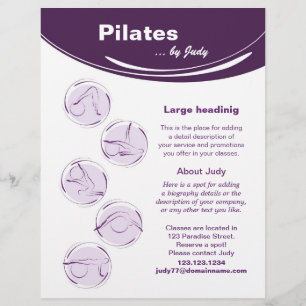 Flyer Estúdio de Pilates
