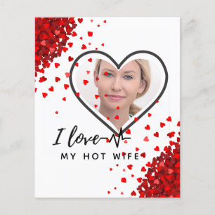 Flyer Eu Amo Minha ESPOSA - Melhor amiga Personalizada F