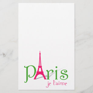 Flyer Eu amo Paris