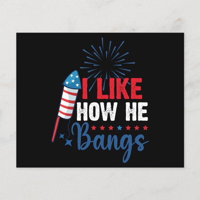 Flyer Eu gosto de como ele invade o Casal Patriótico de  (Frente)