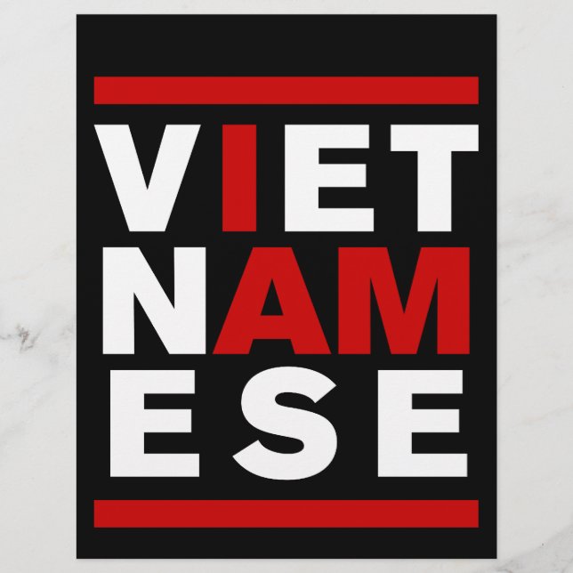FLYER EU SOU VIETNAMESE (Frente)