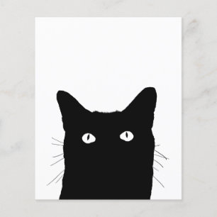 Flyer Eu vejo Cat Click para selecionar seu plano de fun