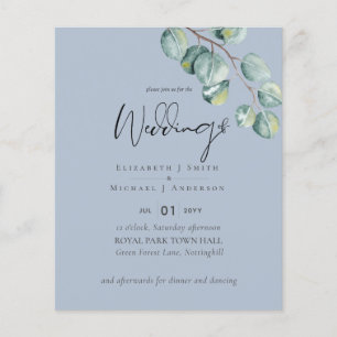 FLYER EUCALIPTO POEIRENTO AZUL CASAMENTO PREÇO MAIS BAIX