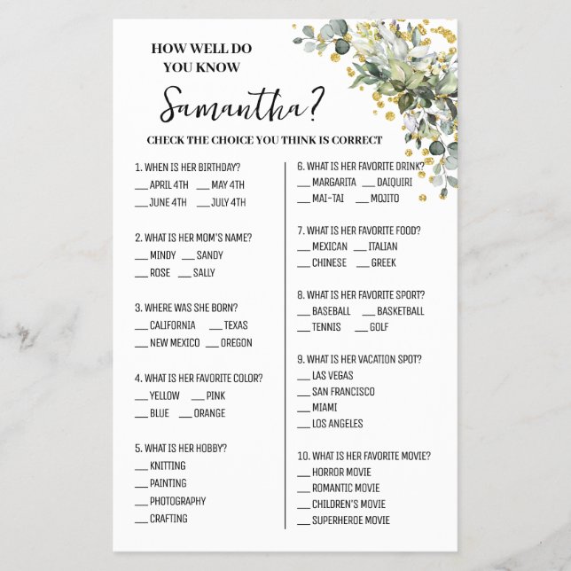 Flyer Eucalyptus Dourado Como Você Conhece O Jogo De Noi (Frente)