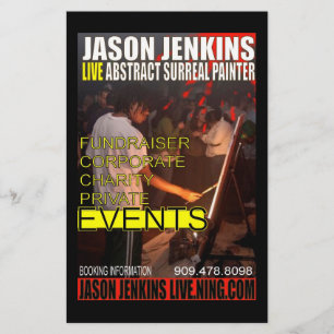 FLYER EVENTOS AO VIVO DE JASON JENKINS