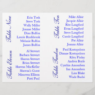 Flyer Exemplo de texto para gráfico de assentos