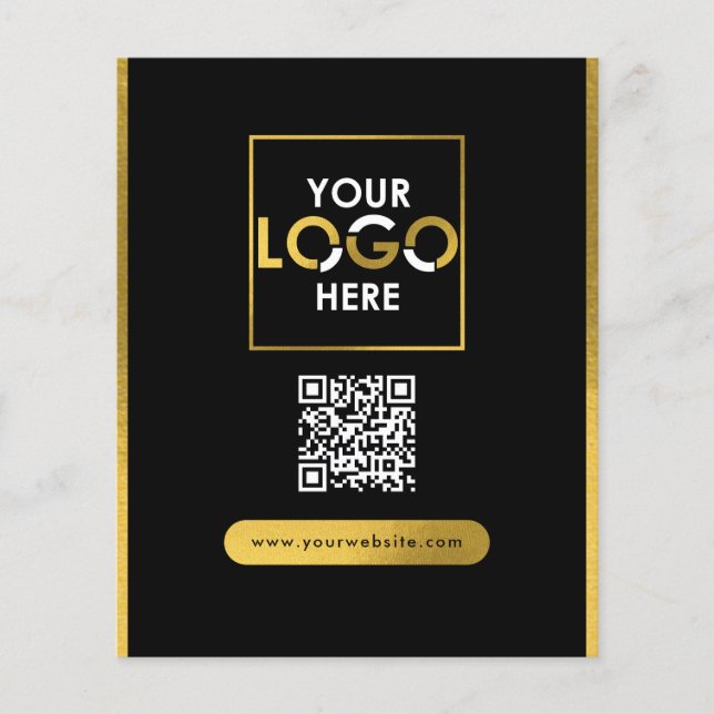 Flyer Extensões de Cabelo Formulário de Encomenda de Per (Frente)