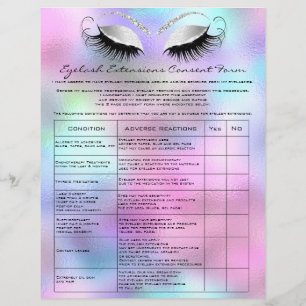 Flyer Eyelash Ramal Responsabilidade Rosa Silver Gra