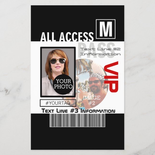 Flyer Faça seu próprio VIP passar 8 maneiras de personal (Frente)