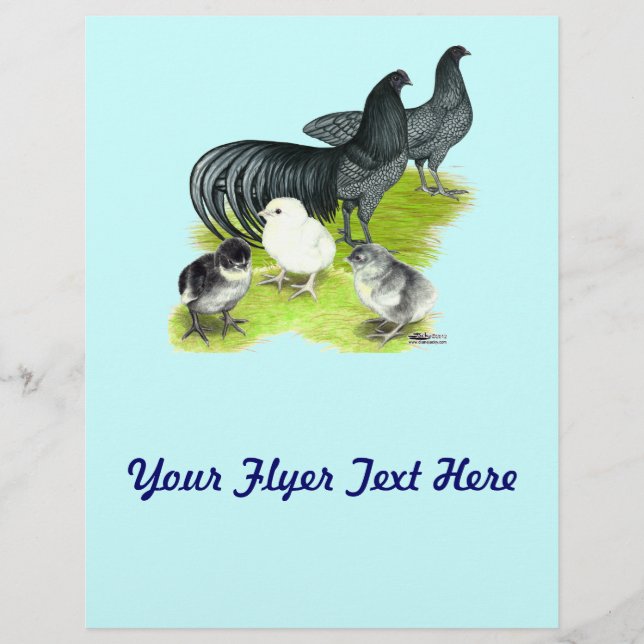 Flyer Família Blue Sumatra (Frente)