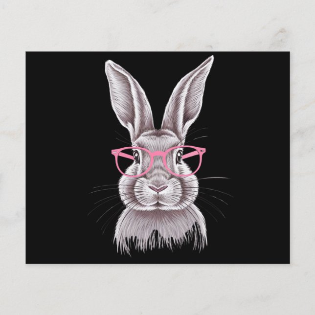 Flyer Família Engraçada Cute Oferece Páscoa (Frente)