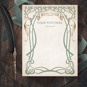 Flyer Fantasy Medieval Celtic Wedding
