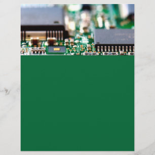 Flyer Fecho do chip do computador