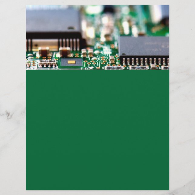 Flyer Fecho do chip do computador (Frente)