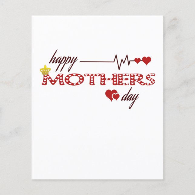 Flyer feliz dia de as mães (Frente)