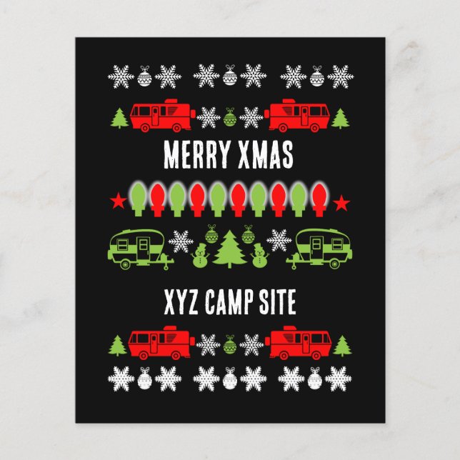 Flyer Feliz Natal Caravan (Frente)