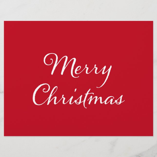 Flyer Feliz Natal Saudação (Frente)