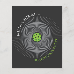 Flyer Fenômeno do Pickleball Galáxia