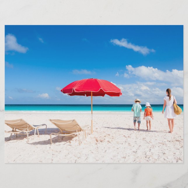 Flyer Férias familiares (Frente)