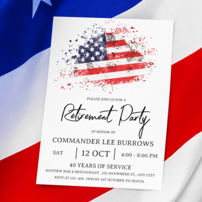 Flyer Festa de Aposentadoria Militar (Criador carregado)